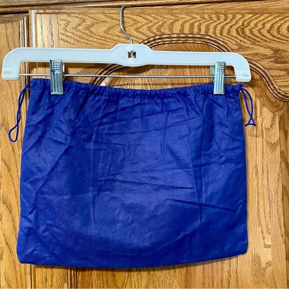 Stuart Weitzman Small Size Blue Purse Shoe Protector Travel Dust Bag 10” x 13” - Picture 3 of 7
